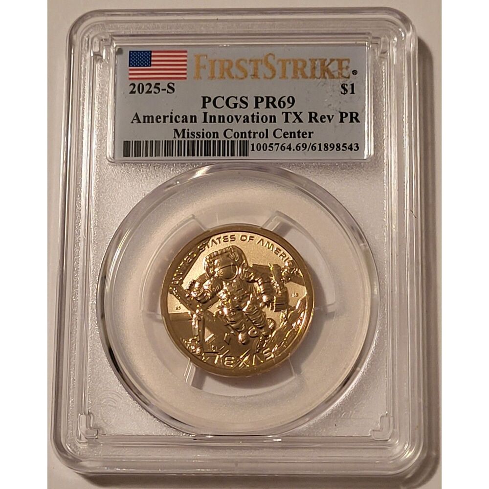 2025 S American Innovation Dollar Texas Reverse Proof PR69 FS